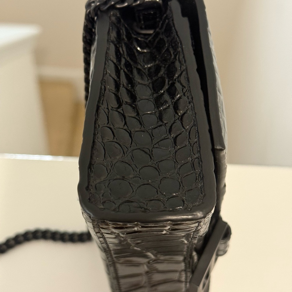 Balenciaga Black Embossed Leather Bag - Picture 11 of 13